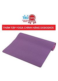 [CHỌN MÀU] THẢM TẬP YOGA, GYM 2 LỚP+ TÚI ĐỰNG THẢM TẬP YOGA + DÂY BUỘC CHUYÊN DỤNG - CHÍNH HÃNG DODODIOS