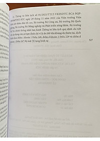 Bộ luật Tố tụng hình sự năm 2015 (Sửa đổi, bổ sung năm 2021) và các văn bản hướng dẫn thi hành