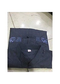 Đồ Lam Đi Chùa # Nam # Lãnh Tụ Thêu Túi Áo