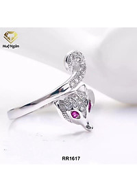 Nhẫn bạc Ý 925 Huệ Ngân - Hồ ly may mắn RR1617