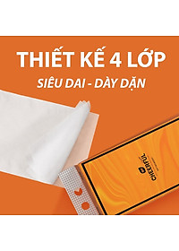 Giấy Rút Treo Tường Tiện Lợi 4 Lớp Cao Cấp - hàng chính hãng