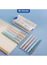 Combo 5/10/20 Bút gel B - Minimalist Butter Gel Thiên Long - Premium tip - Mực Xanh - Màu thân ngẫu nhiên