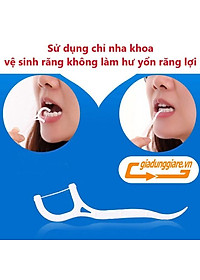 SET 03 HỘP (01 Hộp 50 cái) Tăm kẽ chỉ nha khoa tiệt trùng (Hàng cao cấp) - giadunggiare.vn