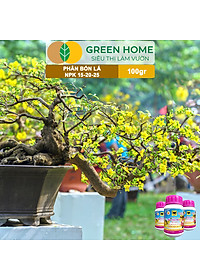 Phân Bón Lá Đầu Trâu MK 501-701-901, GreenHome,Chai 100GR,Đặc Biệt Dành Cho Hoa Lan Và Cây Cảnh