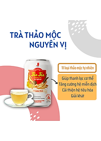 (Chính hãng) Thùng Trà Thảo Mộc Nguyên Vị Jia Jia JJ (24 Lon x 300ml) - Thương hiệu Singapore