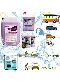 Bio 30 - 1 lít - Dung dịch rửa xe không chạm - Nước rửa xe bọt tuyết - Ekokemika