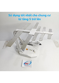 Nơi bán anten bàn HOÀNH KIẾN ĐẠT 105 cho chung cư cao tầng hoặc nhà gần trạm phát sóng DVB T2, Hàng Chính Hãng.