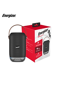 Loa Bluetooth kèm pin sạc dự phòng Energizer BTS-103BK, Hỗ trợ chức năng Rảnh tay, FM, thẻ Micro SD, USB, AUX - Hàng chính hãng