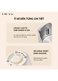 Máy làm sữa hạt Bear 1L SB-SH09Q 1L (800W)- Hàng chính hãng