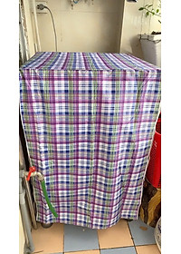 Áo bọc   máy giặt cửa trên  cho máy từ  9 -  10 kg  , vải dù siêu bền ,  thoáng khí  , chống nước  , chống bụi tốt   bảo vệ máy  khỏi mưa nắng khi để ngoài trời  ,giao màu ngẫu nhiên