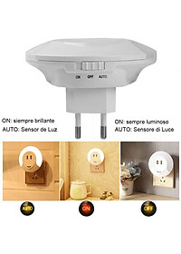 Đèn Ngủ LED Cảm Biến Kèm Ổ Cắm USB Dobo Electric Korea - Trắng