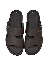 Dép Nam Quai Ngang HA NAM Da Bò Thật Cao Cấp DN2074