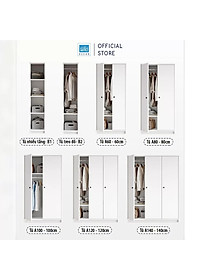 Tủ Quần Áo Dạng Module Dễ Dàng Sắp Xếp Và Lưu Trữ Vật Dụng Thương Hiệu SIB Decor TA13
