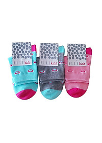 Vớ Cổ Cao Dành Cho Bé Gái 4-5 Tuổi Thương Hiệu ELLE EK01