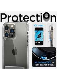 Ốp Lưng dành cho iPhone 14 Pro Max/ 14 Pro Spigen Ultra Hybrid S Case - Hàng Chính Hãng