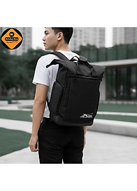 Balo Du Lịch Xbags Secret Xb 1201 Màu Đen, Thiết Kế Nắp Cuộn Tăng Không Gian Linh Hoạt,  Chống Thấm, Cá Tính, Đựng Được Laptop 17 Inch!