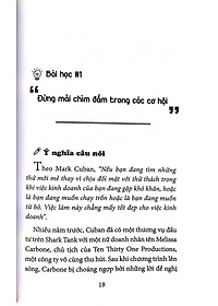 Sách Mark Cuban - 15 Bí Quyết Thành Công Trong Cuộc Đời Và Sự Nghiệp Của Ông Trùm Kinh Doanh Mang Tinh Thần Thể Thao