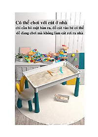 Trọn bộ đồ chơi lắp ghép sáng tạo cho bé trai và bé gái có kèm bàn và ghế ngồi, chất liệu nhựa ABS cứng cáp dày dặn - Đồ chơi phát triển trí não cho bé yêu