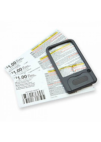 Kính lúp cầm tay bỏ túi có đèn Carson PM-33 Pocket Magnifier (6x / 4,5x / 2,5x) - Hàng chính hãng