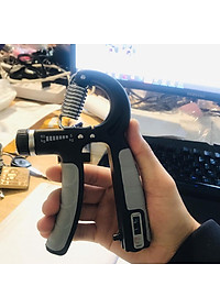 Kìm Bóp Tay ECO Kìm Tập Lực Cơ Tay Chữ R Dụng Cụ Tập Gym Tại Nhà Điều Chỉnh Lực Từ 5 - 60kg Đếm Số Tự Động Hãng miDoctor