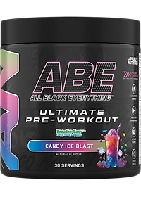 ABE Pre Workout - Applied Nutrition (30 Lần Dùng), Tăng Sức Mạnh Sức Bền, Tỉnh Táo Tập Trung Trước Tập