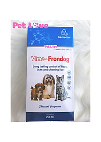 VIME FRONDOG diệt ve rận, bọ chét chó mèo