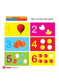 Sách Chơi Cùng Các Con Số (208 Miếng Dán Hình Thông Minh - IQ-EQ-CQ)