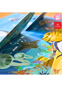 Sách Tương Tác Lật Mở Khám Phá Khổ lớn - Lift The Flap (Cho bé từ 0 - 6 Tuổi) - Đinh Tị