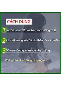 Bộ đôi Dầu gội Thanh Mộc Hương không silicon 350gr và Xịt dưỡng tóc tinh dầu bưởi Tabaha 120ml