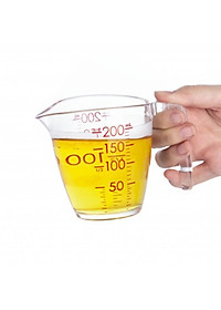 Cốc đong chia vạch Yoko 500ml, 200ml chịu lực tốt và chịu nhiệt, nhựa SAN nguyên sinh không chứa BPA