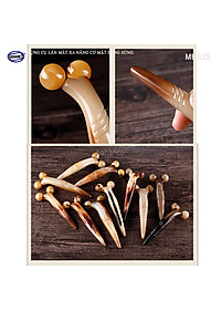 Dụng cụ lăn 3D - V Line massage nâng cơ mặt và body bằng sừng (MH825) day ấn huyệt, làm đẹp da - chăm sóc sức khỏe - HAHANCO