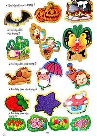 Sách 200 Miếng Bóc Dán Thông Minh Phát Triển Chỉ Số Thông Minh Sáng Tạo CQ Tập 1 - Dành Cho Trẻ 2-10 Tuổi (Tái Bản 2018)