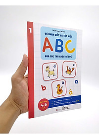 Vở Nhận Biết Và Tập Viết ABC Qua Các Trò Chơi Trí Tuệ - Tập 1 (2021)