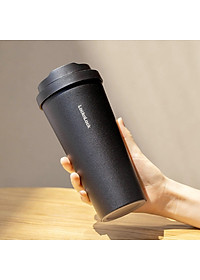 Ly Giữ Nhiệt Lock&Lock Energetic One Touch Tumbler LHC3249 (550ml) - Hàng Chính Hãng, Bằng Thép Không Gỉ Inox 316L, Nắp Mở Một Chạm, Tặng Ống Hút Và Cọ Rửa