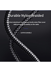 Dây cáp sạc Type-C đa năng USB-C + USB-A ra Type C hiệu WIWU ED-106 sạc nhanh QC 3.0, tốc độ truyền dữ liệu 480Mbps, 2 input tiện dụng (USB-C và USB-A), Chip sạc thông minh - Hàng nhập khẩu