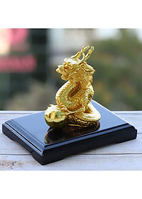 Tượng Rồng phong thủy mạ vàng – 12CGT
