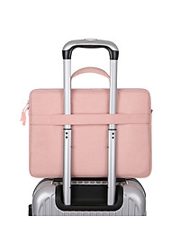 Túi xách vải chống sốc laptop macbook surface, túi công sở đeo chéo nam nữ cặp đựng laptop