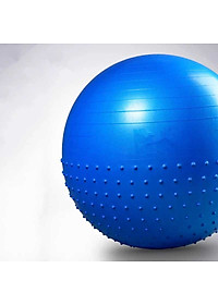 Bóng tập Yoga Nửa Gai + Nửa Trơn 3D -75cm Cao Cấp – Tặng kèm bơm( Hàng Cao Cấp Chính hãng)