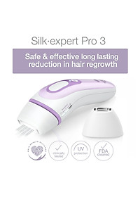 Máy triệt lông Braun Silk Expert Pro 3 PL3012 Hàng chính hãng