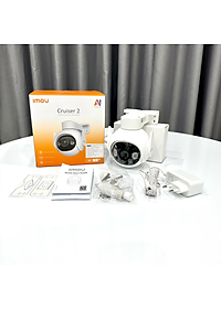 Camera Wifi ngoài trời Imou Cruiser 2 IPC-GS7EP-5M0WE - 3MP/5MP, độ phân giải cao 2K / 3K, phát hiện người và xe cộ, có màu ban đêm - Hàng chính hãng