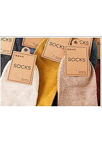 Set 10 Đôi Tất Cổ Ngắn Unisex Đa Sắc Chống Hôi Chân BT11 giá rẻ tốt
