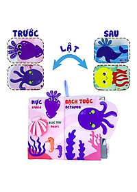 Sách Vải Tương Tác Cho Bé Đoán Đuôi Con Vật - Khám Phá Đại Dương