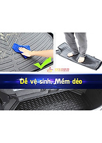 Lót cốp nhựa dẻo xe Toyota Innova 2006 - 2022 Hàng không mùi cao cấp