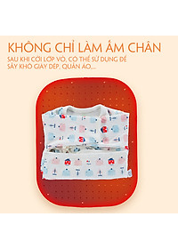 Máy Sưởi Chân - Túi Sưởi Chân - Cute Phô Mai Que - Sưởi Ấm 360° Nhiệt độ 40 - 60° Công Suất 20W Giao màu ngẫu nhiên.