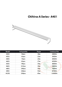 Đèn led Chihiros A 30, 35, 40, 45, 50, 60, 80, 90, 120 cm series A1 quang phổ bể thủy sinh cá tép bán cạn