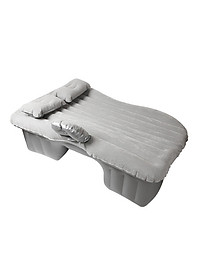 Đệm (nệm) hơi ô tô mặt nhung - ghi