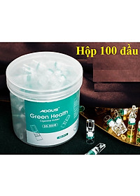 Hộp 100,200 đầu lọc thuốc cao cấp nhựa dẻo bảo vệ sức khỏe, màu giao ngẫu nhiên ( mua từ 3 hộp tặng kèm 1 hộp nhựa đựng đầu tẩu)