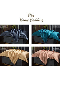 Vỏ Áo Gối Nằm Lụa 50x70cm Hin Home Bedding Mẫu 1
