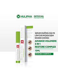 Serum dưỡng mi Advance Volumiere Eveline giảm rụng lông mi và kích thích lông mi mọc dài – Tuýp 10ml