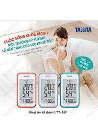Nhiệt ẩm kế điện tử Tanita TT559 chính hãng nhật,Nhiệt ẩm kế cơ,Nhiệt ẩm kế điện tử,Nhiệt ẩm kế nhật,Nhiệt ẩm kế chính xác,Nhiệt ẩm kế phòng,Nhiệt ẩm kế trong phòng cho trẻ sơ sinh,Nhiệt ẩm kế treo tường,Nhiệt ẩm kế đo độ ẩm, Nhiệt ẩm kế tanita, Nhiệt ẩm